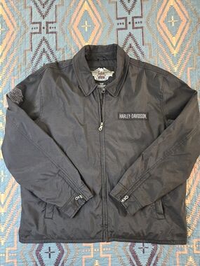 Harley-Davidson Men's Black Classic Work Jacket